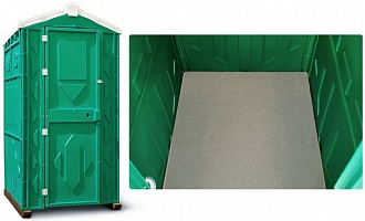 Мобильная туалетная кабина Эконом с ровным полом купить в Тамбове