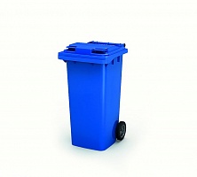 Мусорный бак синий 120 литров в Тамбове выбрать из каталога ПластикПроф