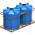 Кассета для воды V 2* 5000 л объемом 10 м﻿3  деревянный пол  купить с доставкой в 
  REGION_NAME_DECLINE_PP# в компании ПластикПроф